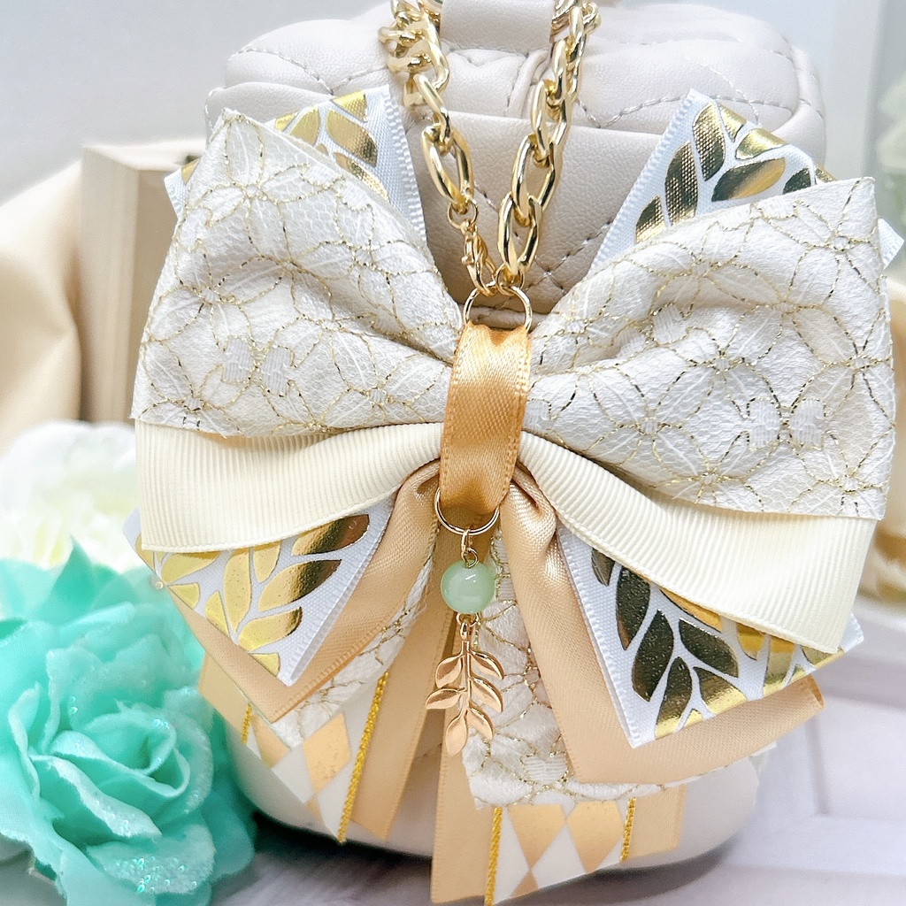 崩壊スターレイル モチーフリボンバッグチェーン ヘアクリップ付き オンパロス