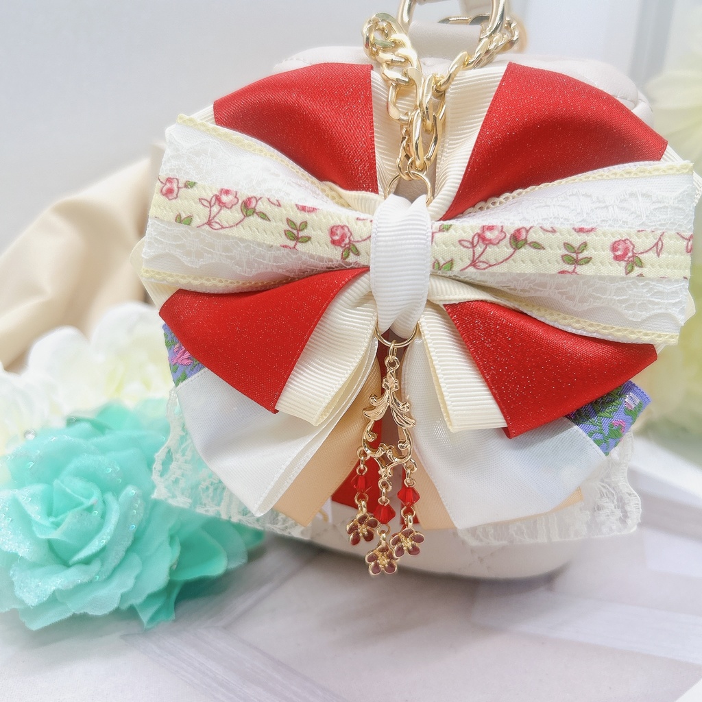 崩壊スターレイル モチーフリボンバッグチェーン ヘアクリップ付き オンパロス