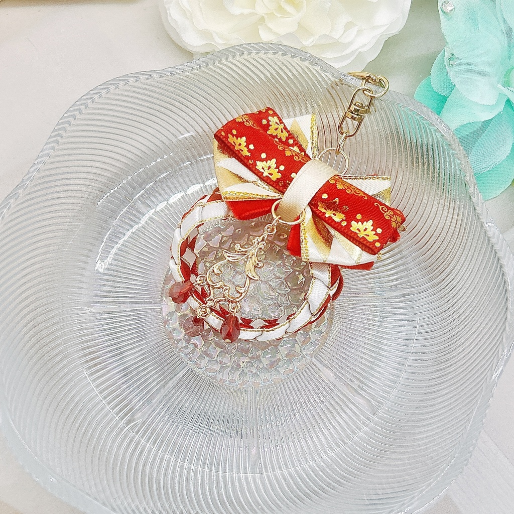 原神 モチーフ リボンレイストラップ 12/21COMICCITY東京152 頒布品