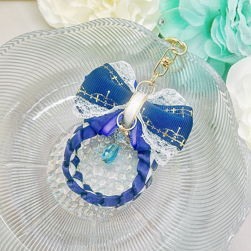 原神 モチーフ リボンレイストラップ 12/21COMICCITY東京152 頒布品