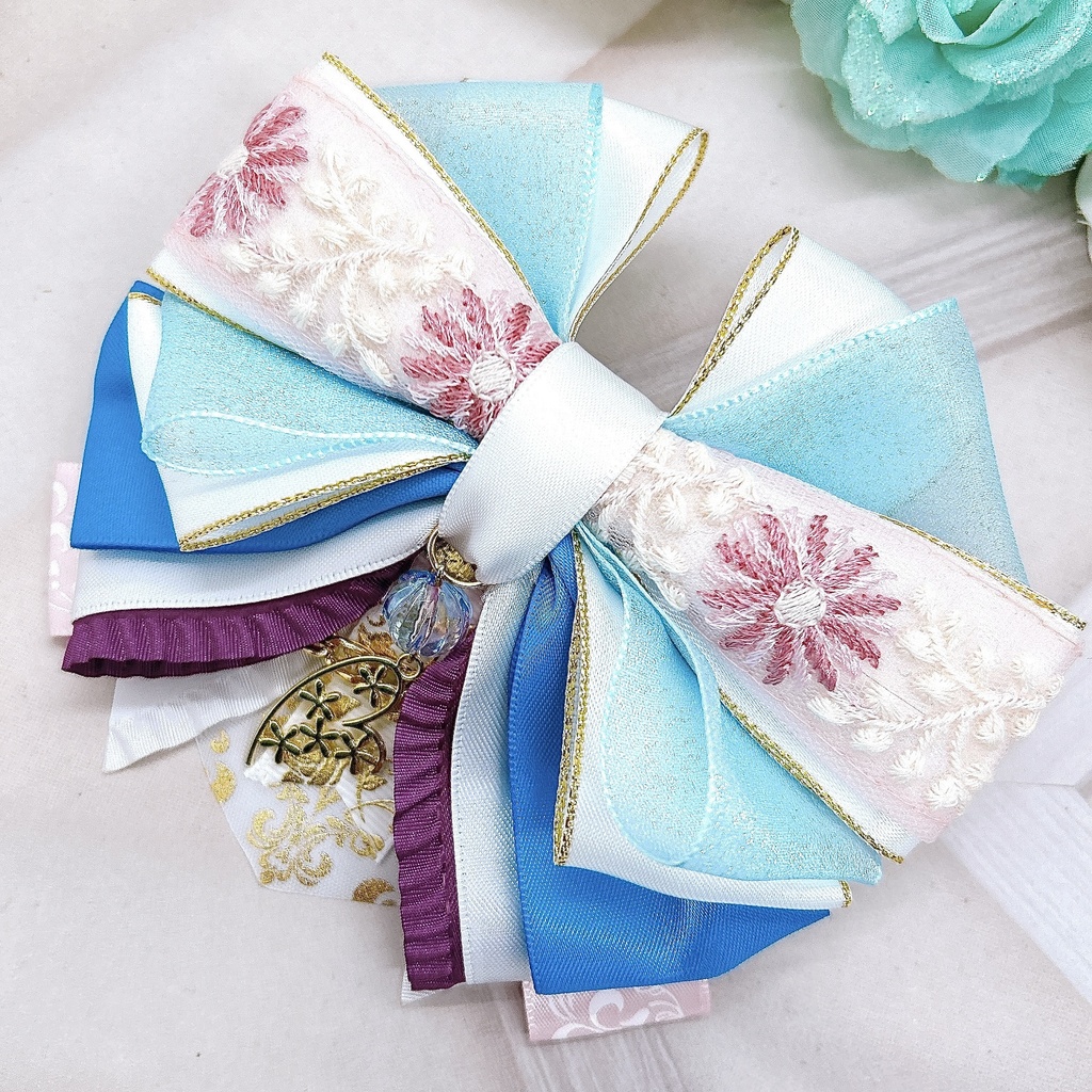 崩壊スターレイル リボンヘアバレッタ&バックチェーン Part1 3/20春コミ頒布品