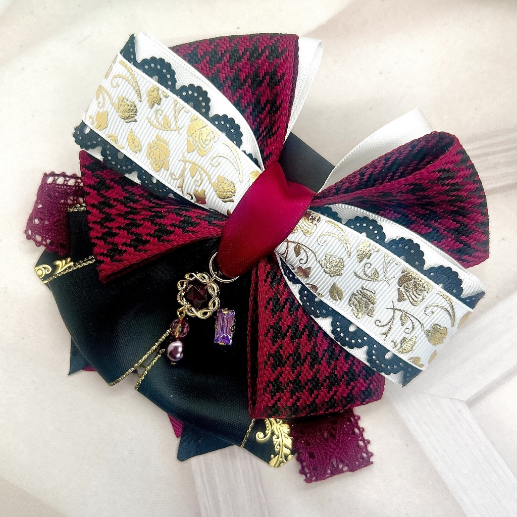 崩壊スターレイル リボンヘアバレッタ&バックチェーン Part2 3/20春コミ頒布品