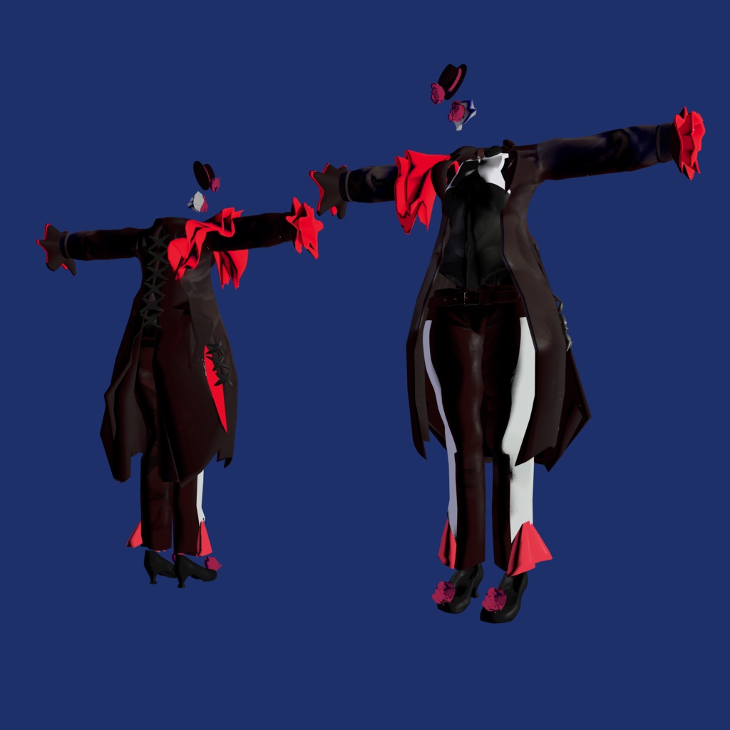 【複数アバター対応】ゴットファーザー/Godfather【3D衣装】