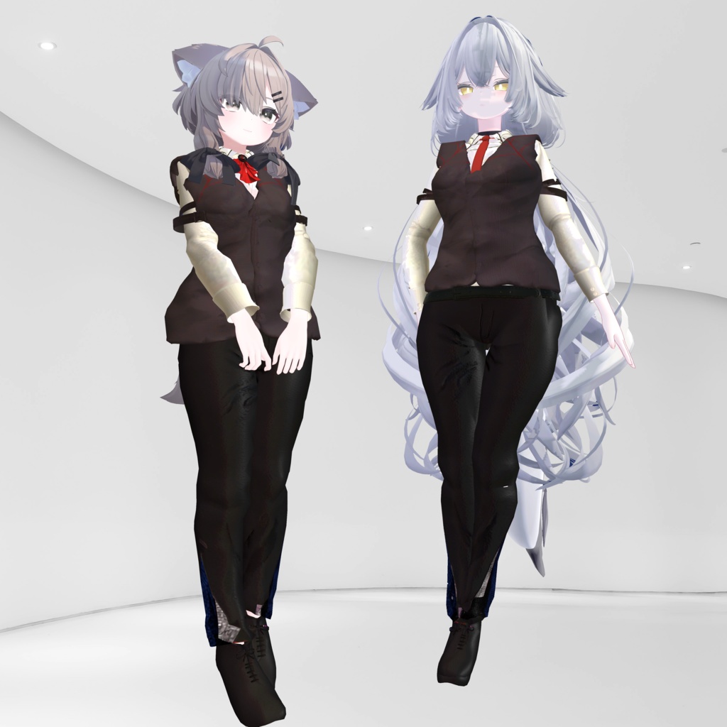 【複数アバター対応】ブラックウィドウ/Black widow【3D衣装】