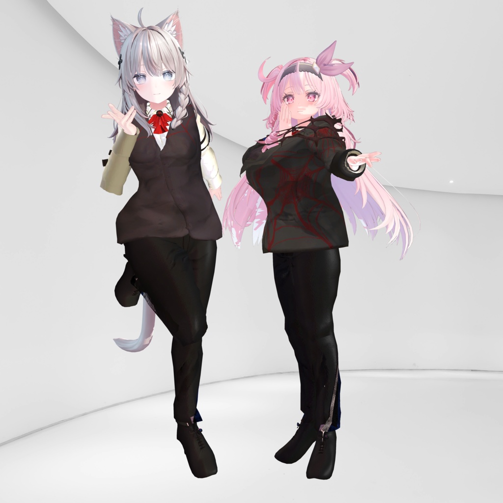 【複数アバター対応】ブラックウィドウ/Black widow【3D衣装】