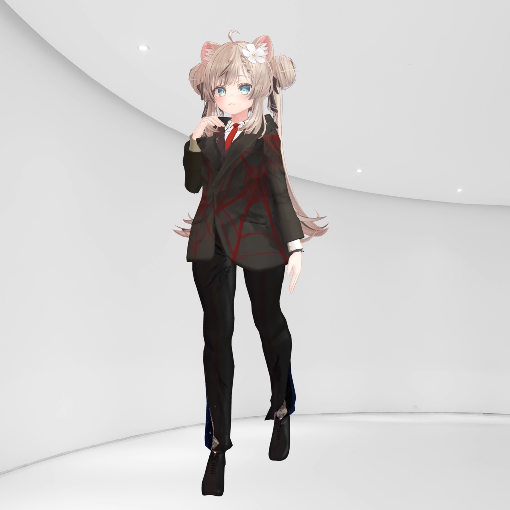 【複数アバター対応】ブラックウィドウ/Black widow【3D衣装】