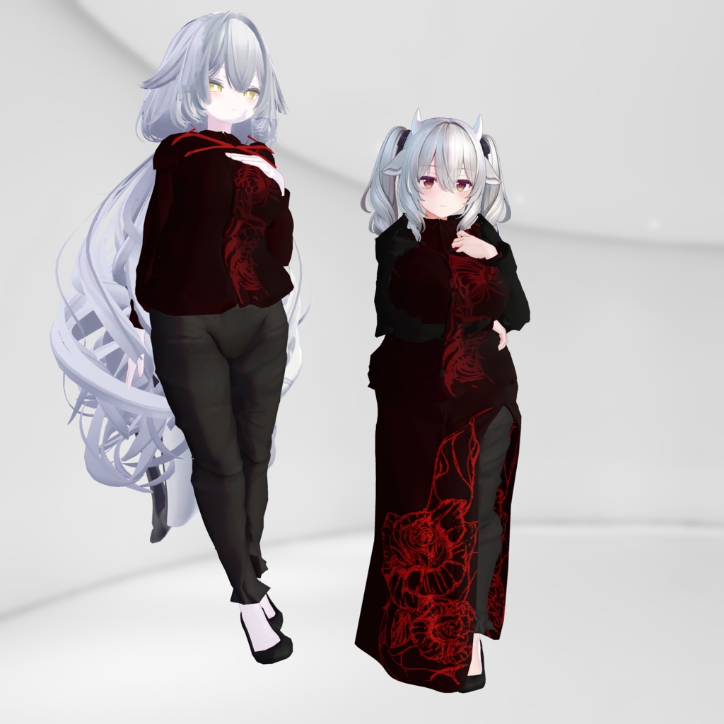 【複数アバター対応】クラシックドライマティーニ/Classic Dry Martini【3D衣装】