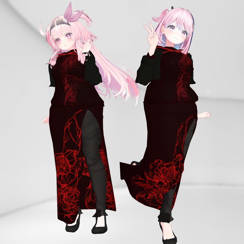 【複数アバター対応】クラシックドライマティーニ/Classic Dry Martini【3D衣装】