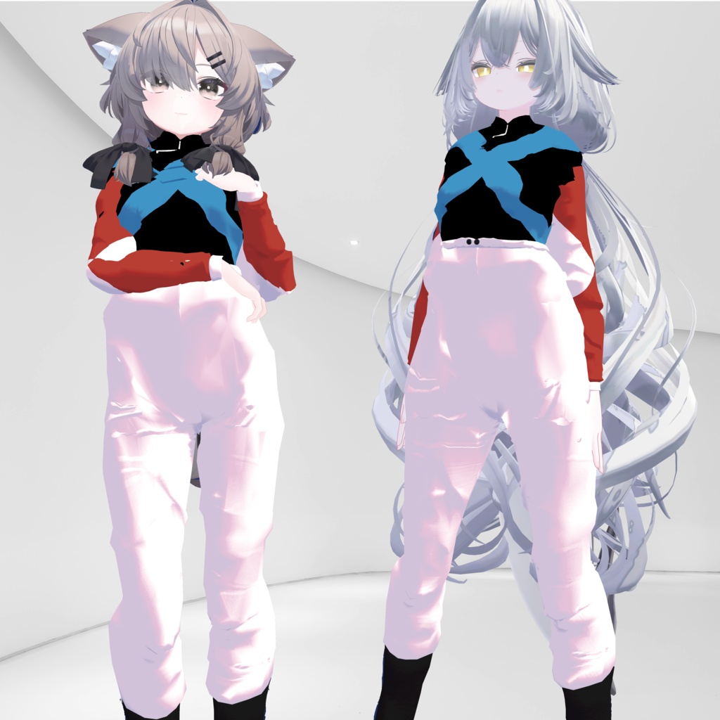 【複数アバター対応】騎手の勝負服/Racing colours【3D衣装】