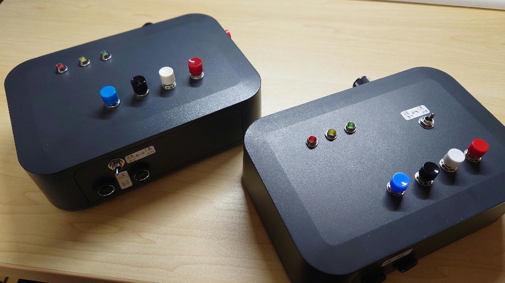 早押し機(正誤判定機能・込み/3着まで/最大8人、○×音基盤自作)