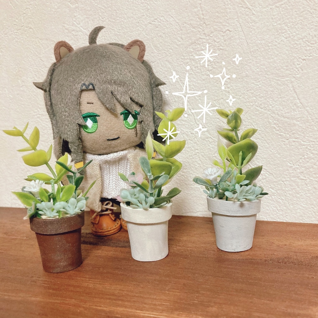 ミニチュア雑貨 鉢植えB