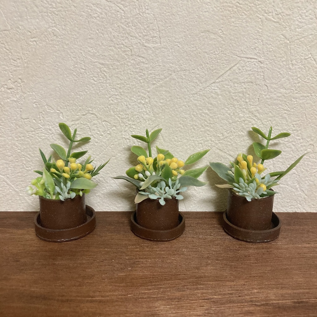 ミニチュア雑貨 鉢植えA