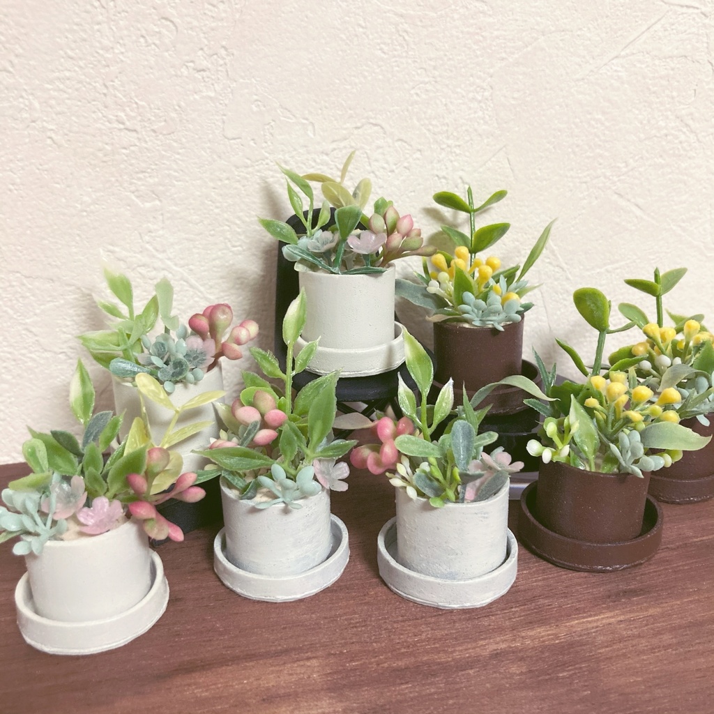 ミニチュア雑貨 鉢植えA