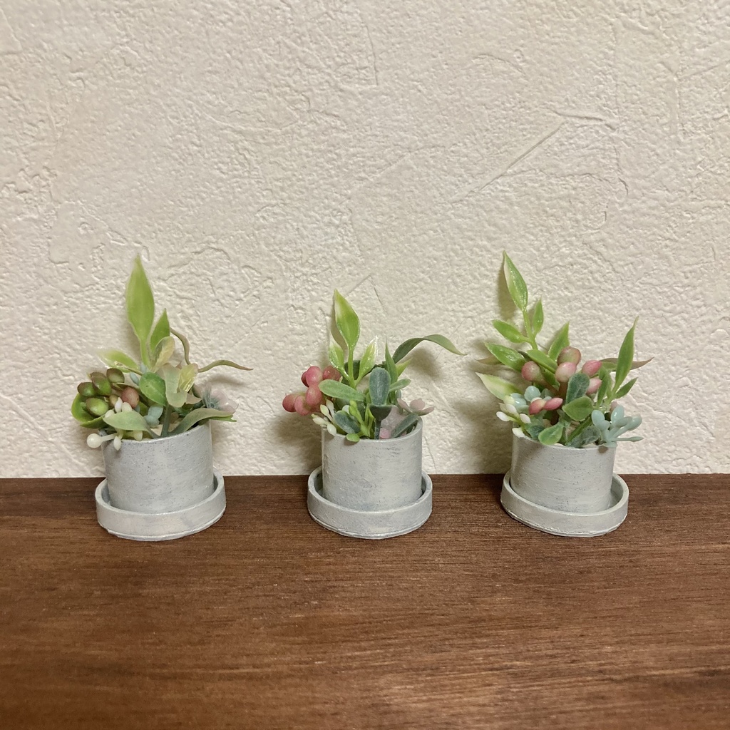 ミニチュア雑貨 鉢植えA