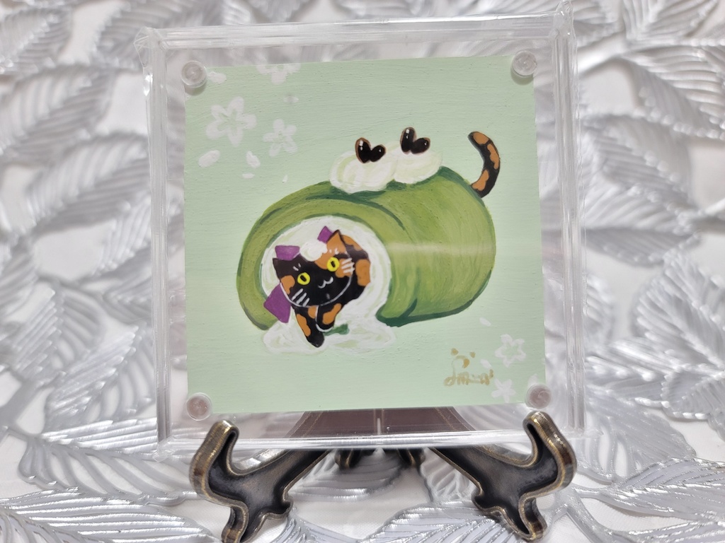 🐾抹茶ロールケーキ