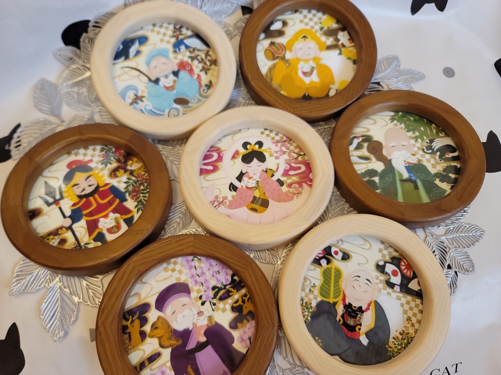 🐾七福神―原画7点セット―🐾