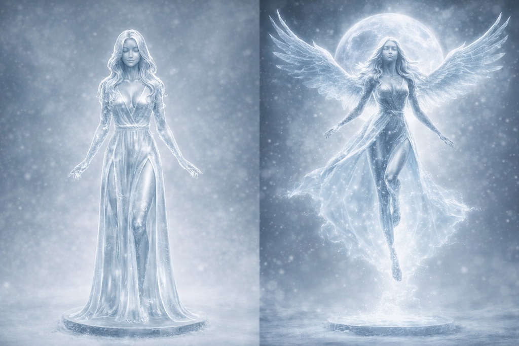 氷月の裁定者（Diptych） — The Arbiter of Ice and Moon