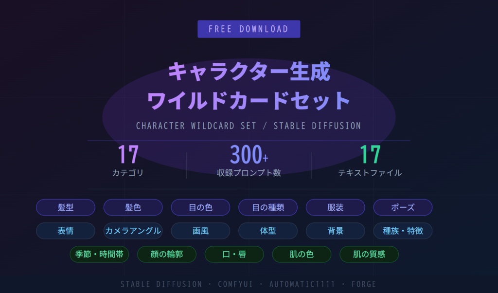 各種一般プロンプト
