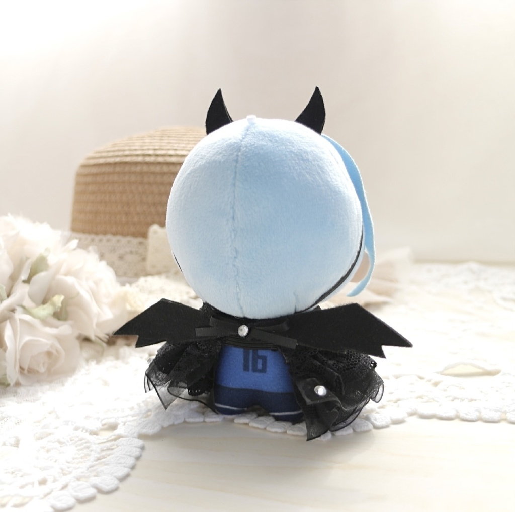 (ドレスセット) ⑅ Bustier dress & Devil accessories ちびぐるみ