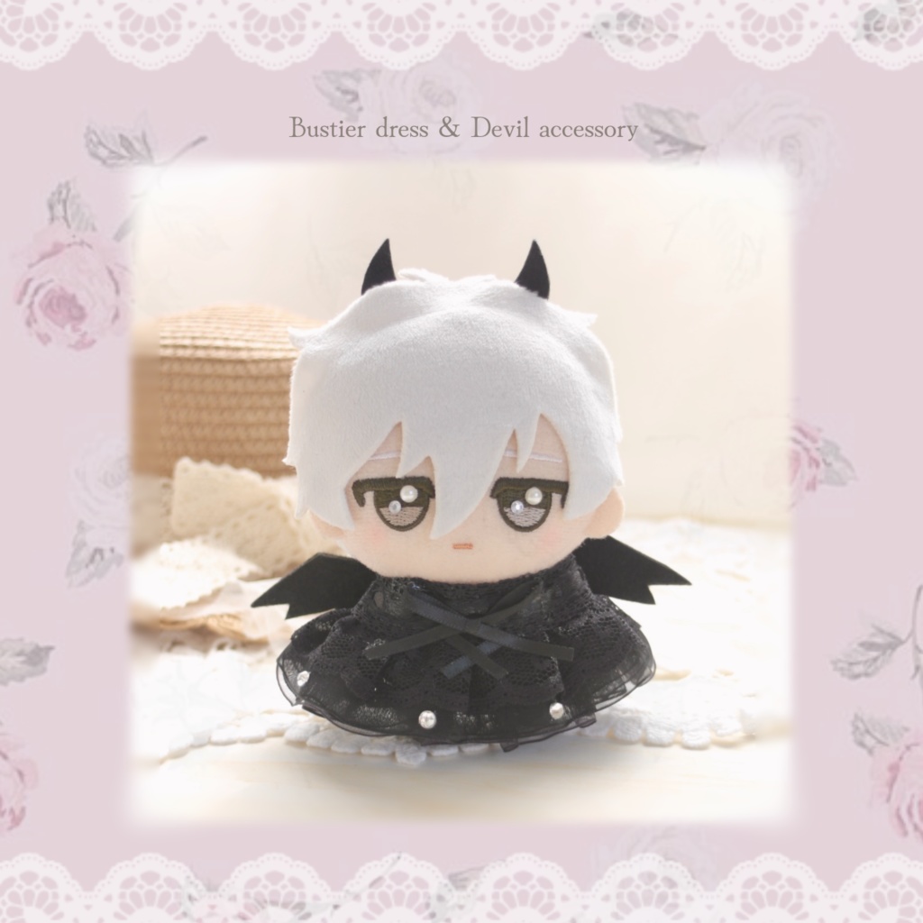 (ドレスセット) ⑅ Bustier dress  & Devil accessories