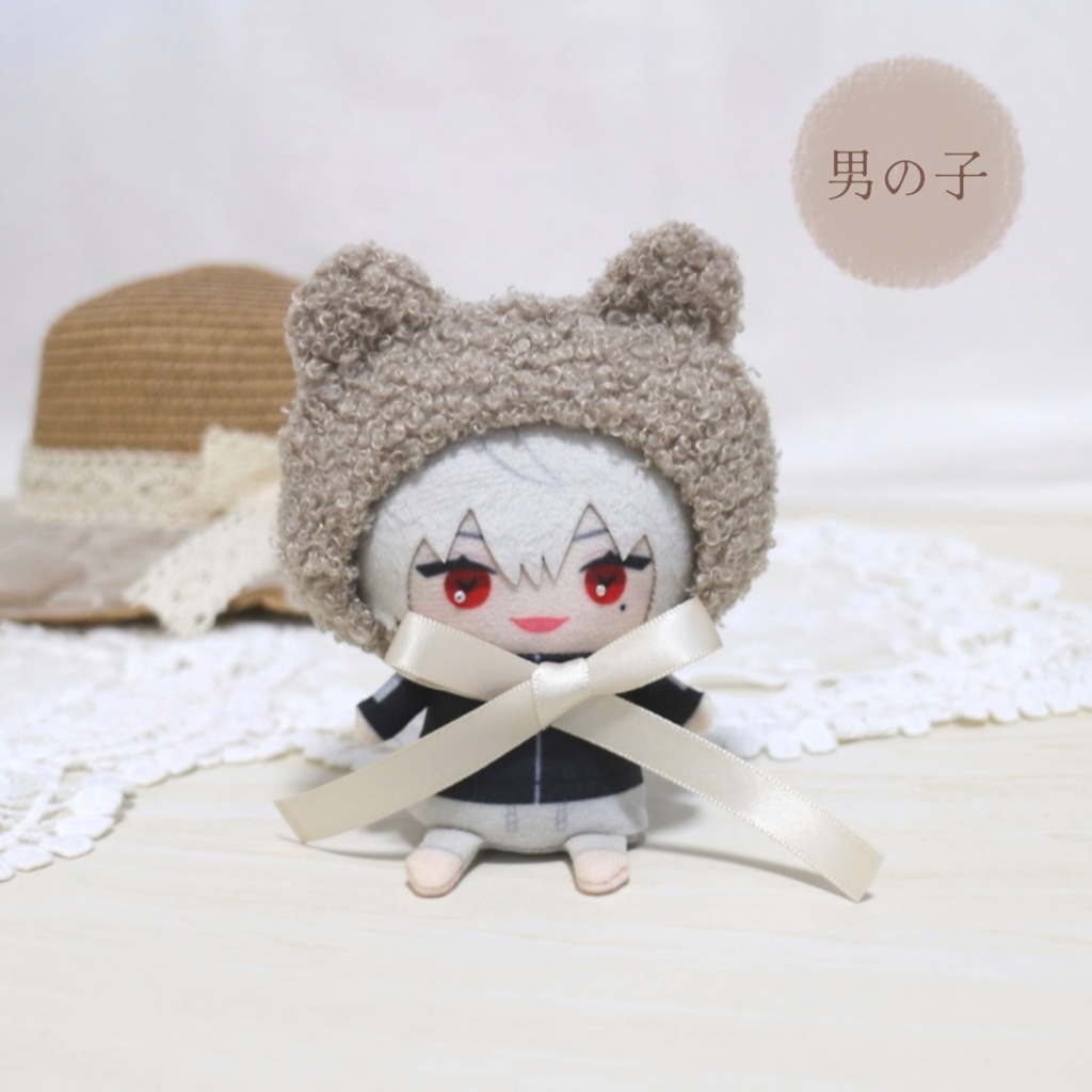 素朴なクマのかぶりもの ⑅ にじぱぺっと