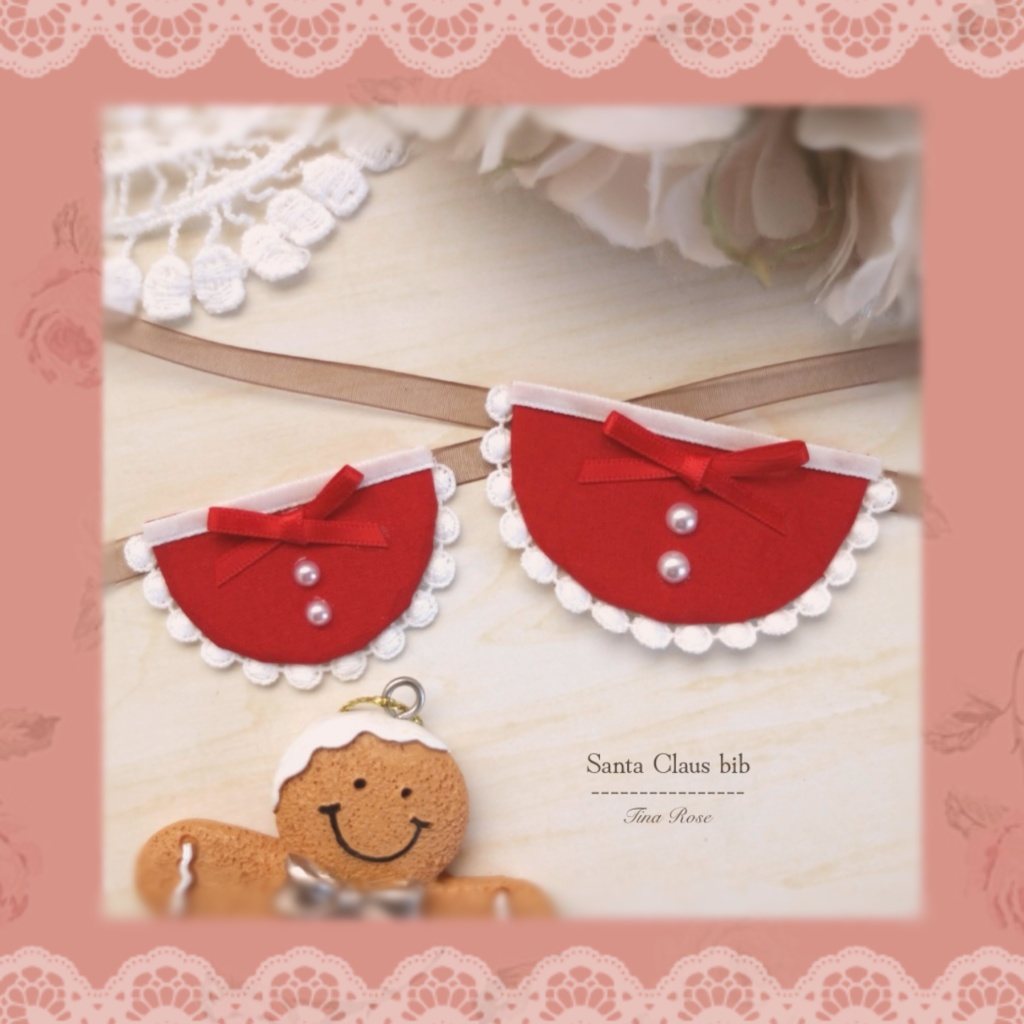 Santa Claus bib ⑅ ベビースタイ