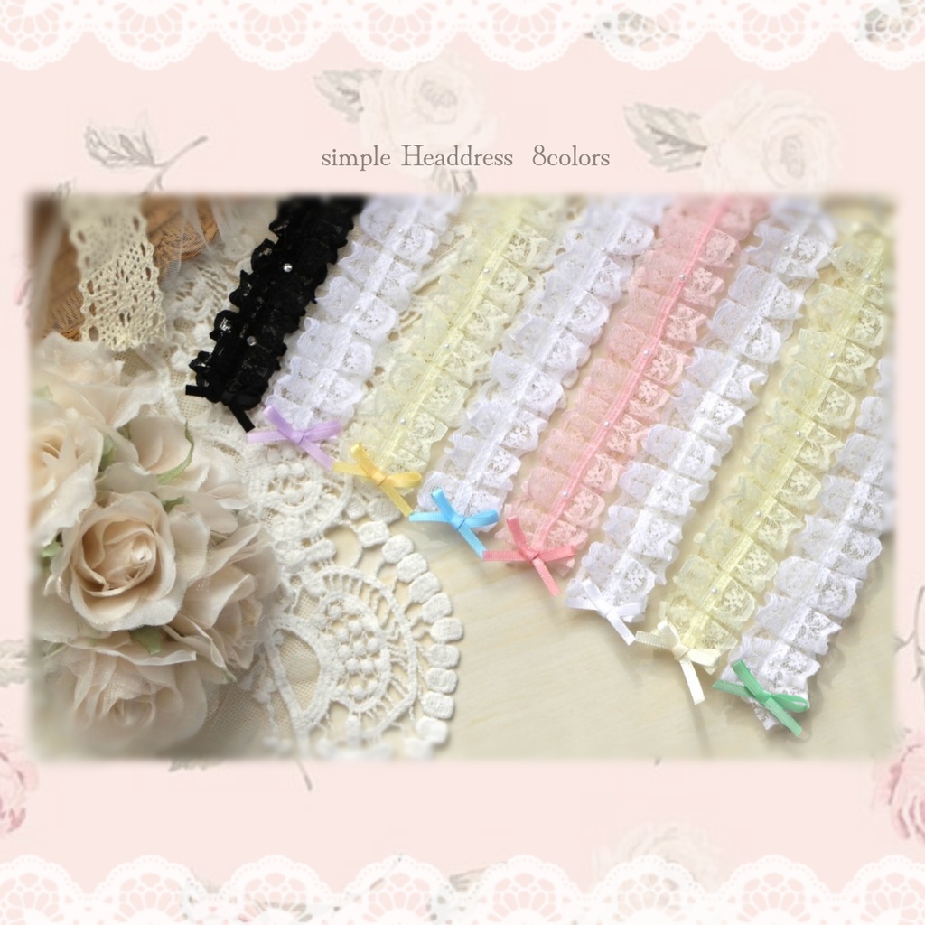 (ちびぐるみsize) ⑅ simple Headdress