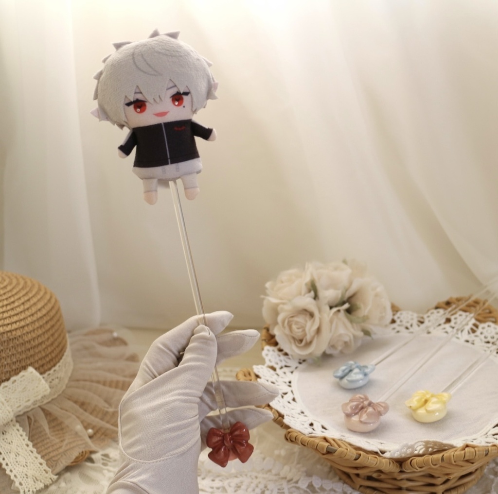 (27cm撮影棒) ⑅ Finger puppet Stick