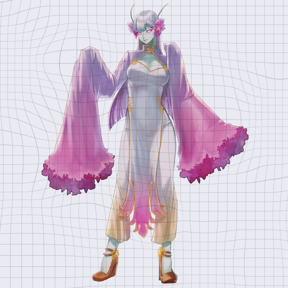 花蟷螂風チャイナおねえさん