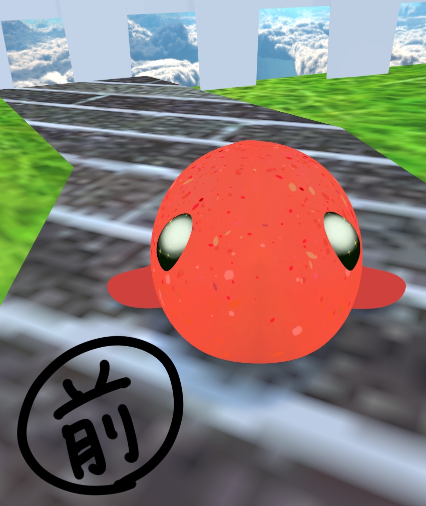 【無料配布】めんたいこアバター(めんたいもむし)【VRChat(PC/QUEST) ※PhysBone設定済】