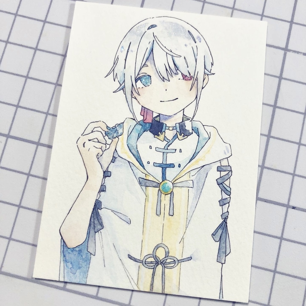 【原画】天青石【オリジナル】