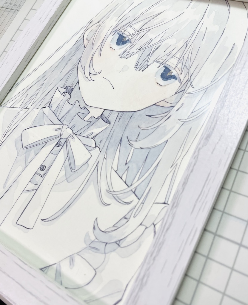 【原画】レディホワイト【オリジナル】