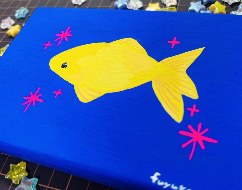 【原画】黄金の金魚