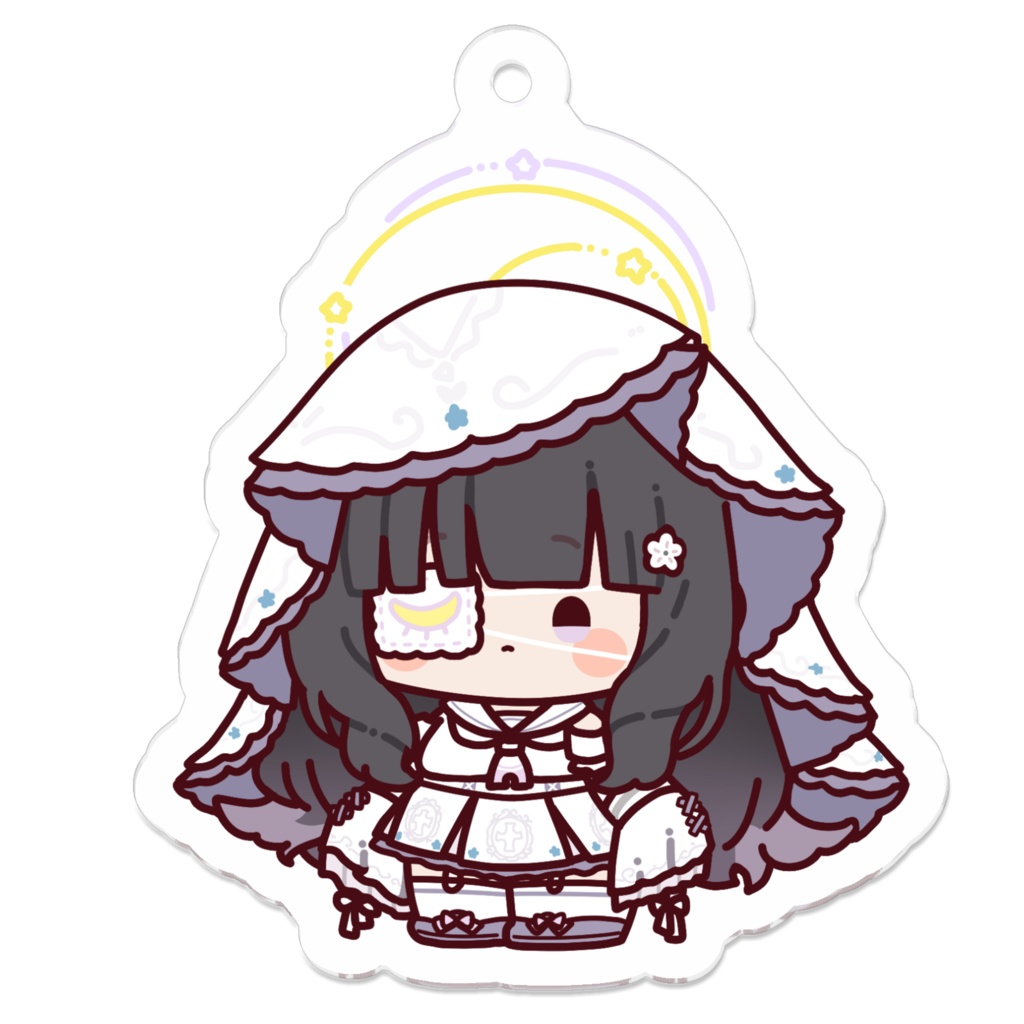 ななしのアクキー(ミニれい)