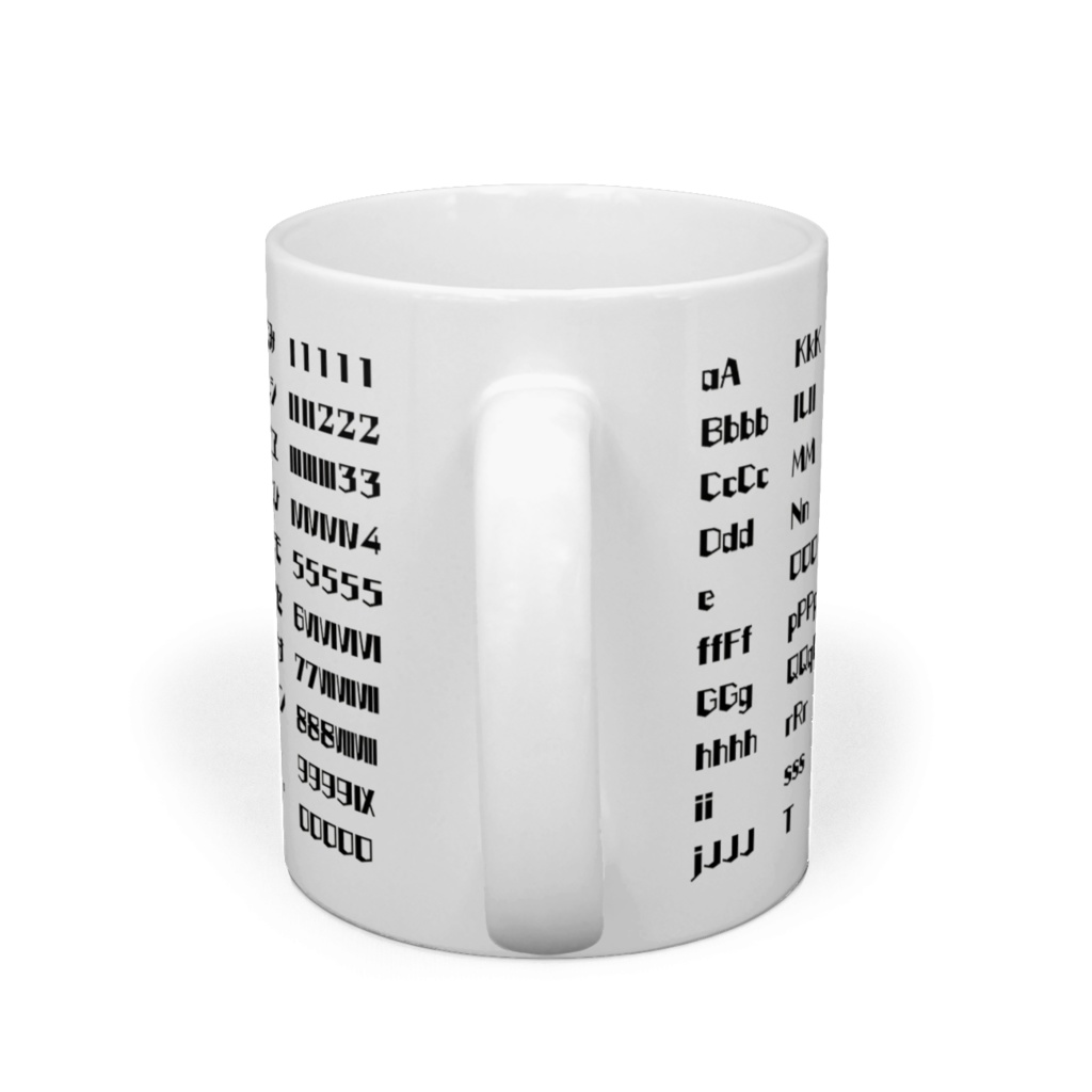 モールス符号マグカップB