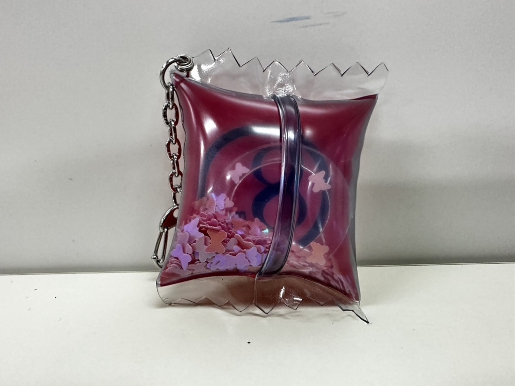 8mmゴムシャカシャカキーホルダー