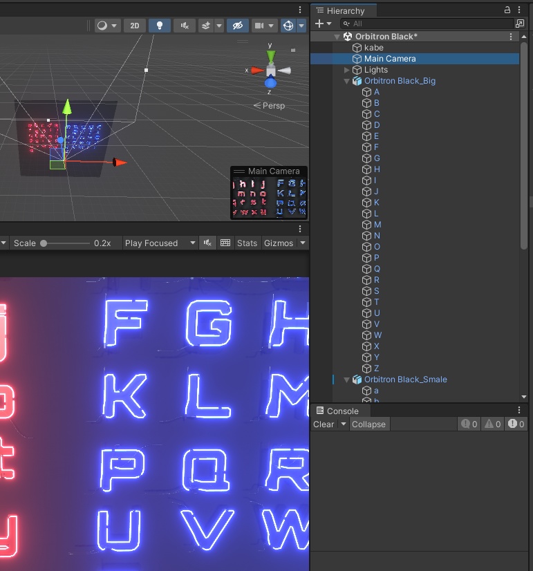 ネオンサイン_6/NeonSigh_Orbitron Black