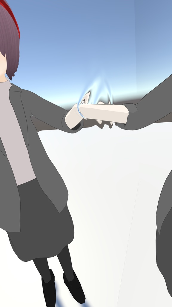 【VRChatワールド用】水銀ミラー