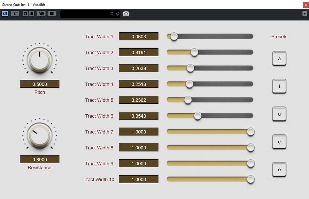 【VSTプラグイン】Vocalith