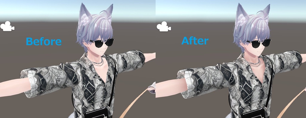 【アバター想定ベイクツール】Aorith