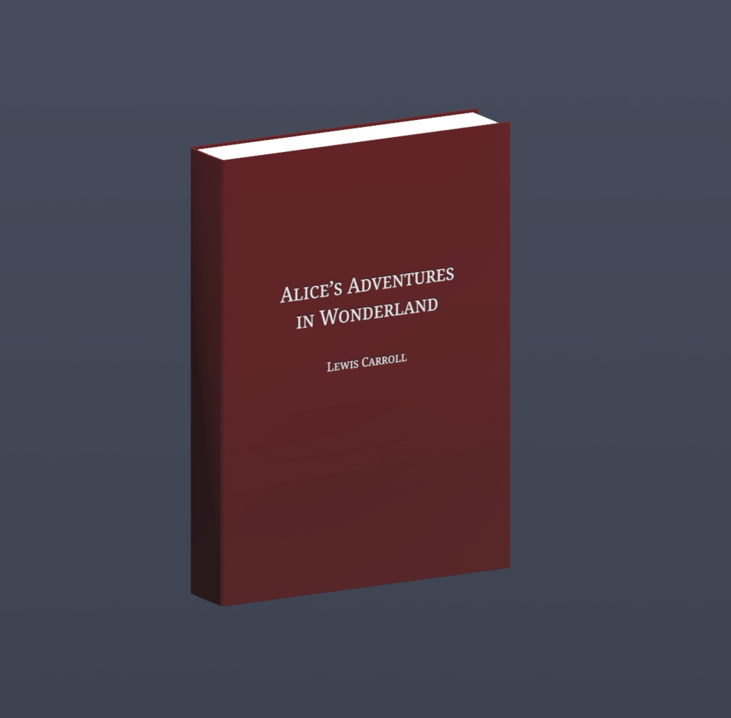 【VRChatワールド用】Alice’s Adventures in Wonderland / 不思議の国のアリス【本ギミック】