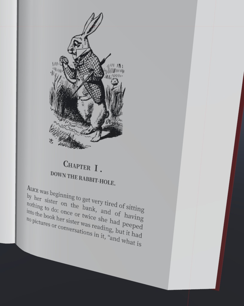 【VRChatワールド用】Alice’s Adventures in Wonderland / 不思議の国のアリス【本ギミック】