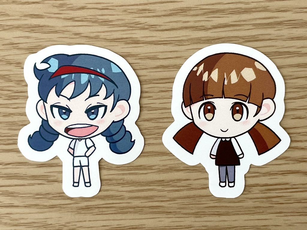 フリーカットシール（2枚セット）