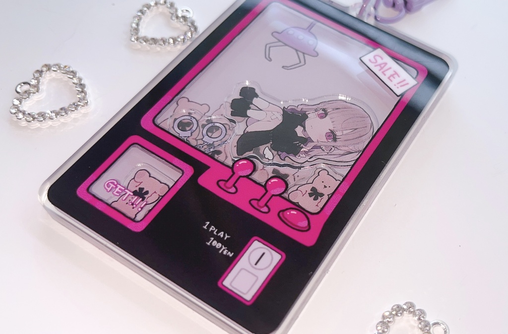 新作 シャカシャカアクキー BOOTH - hamunezuko - キーホルダー・アクリルキーホルダー