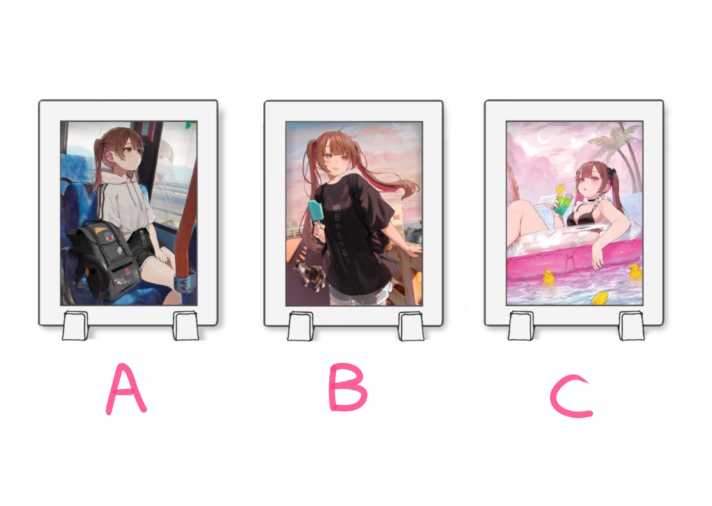 アクリルミニフレーム