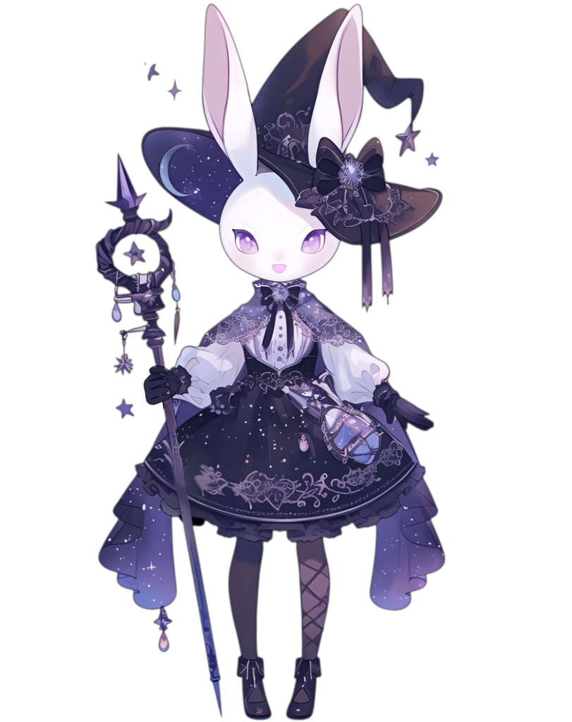 ウサギの魔法使い