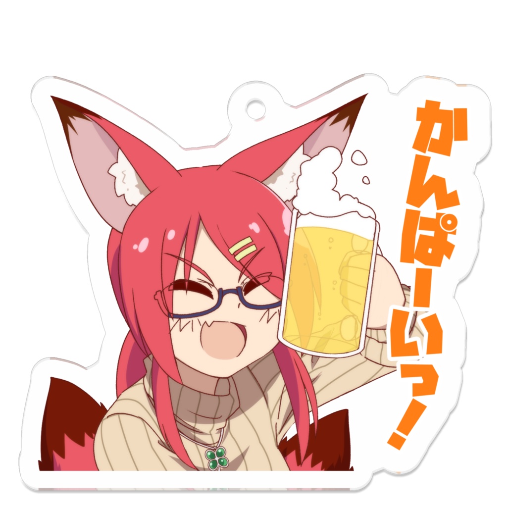 渡狸希恒スタンプアクリルキーホルダー(全8種)