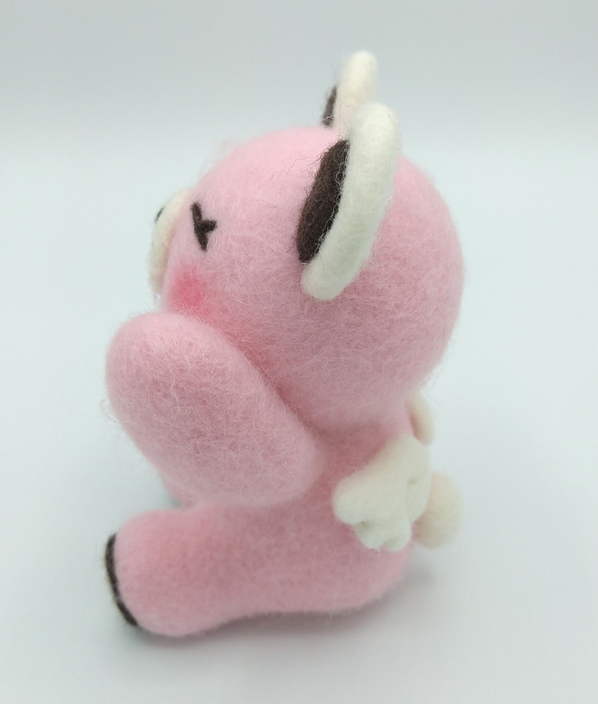 ほっぺたが落ちそうな幸せくまちゃん(ストロベリー)