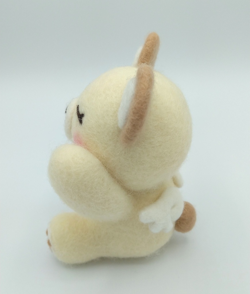 ほっぺたが落ちそうな幸せくまちゃん(バニラ)