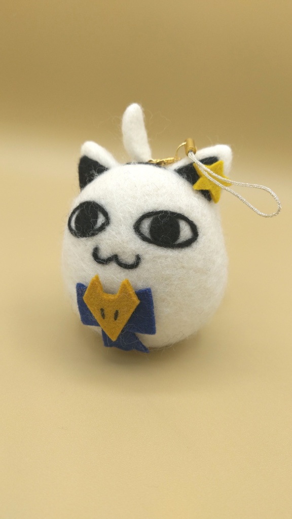 【非公式】羊毛ドールストラップミテイル